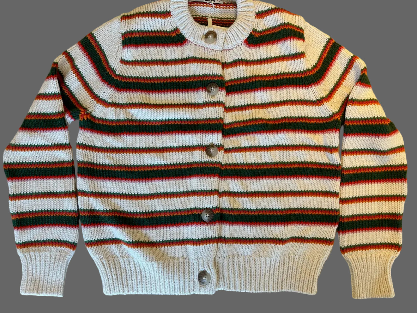 Lorene cardigan venice stripe
