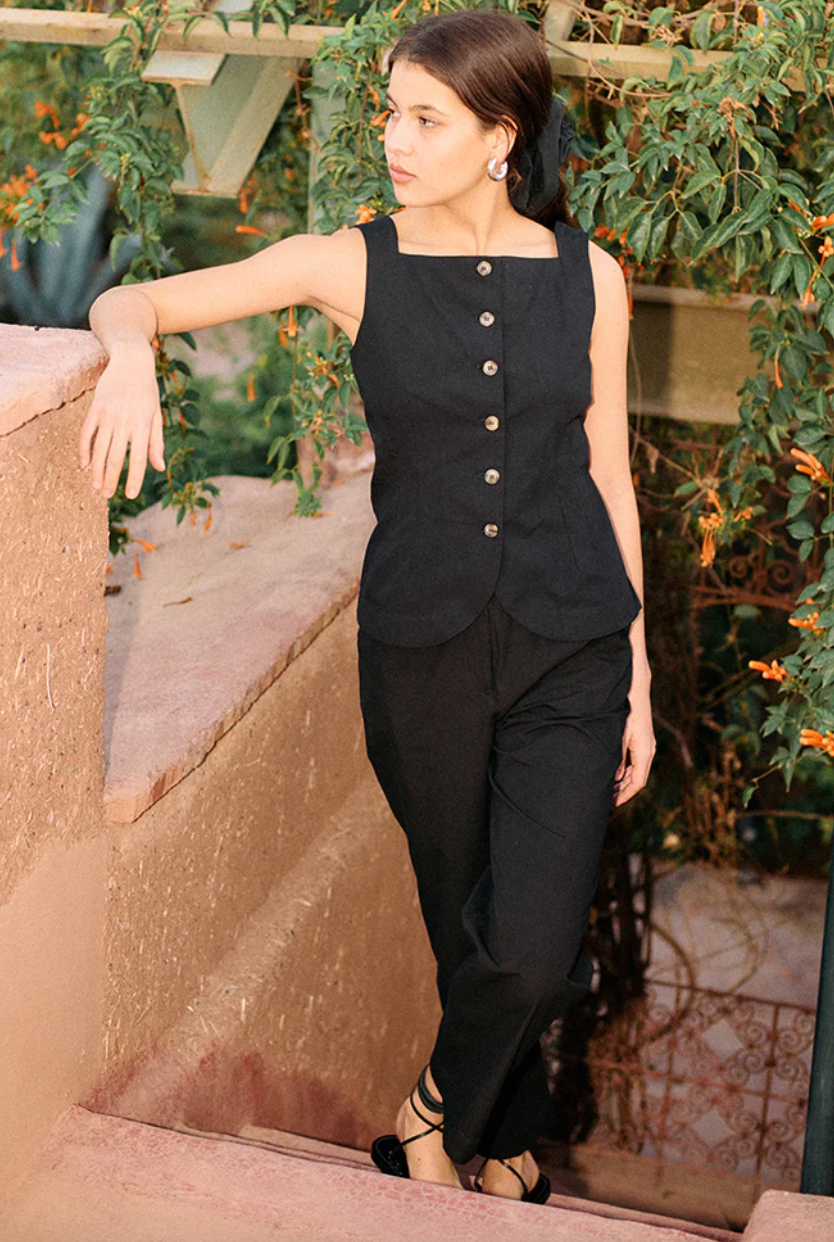Pietro pant black