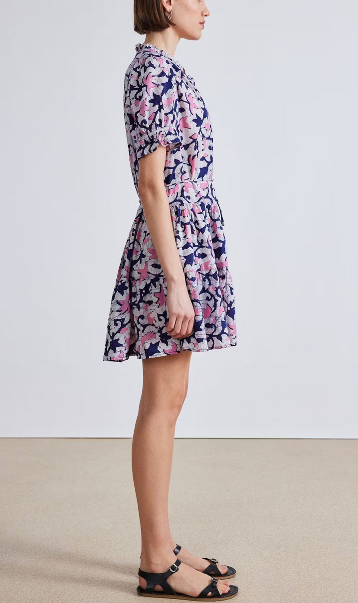 Las alturas mini dress la vid batik rosa