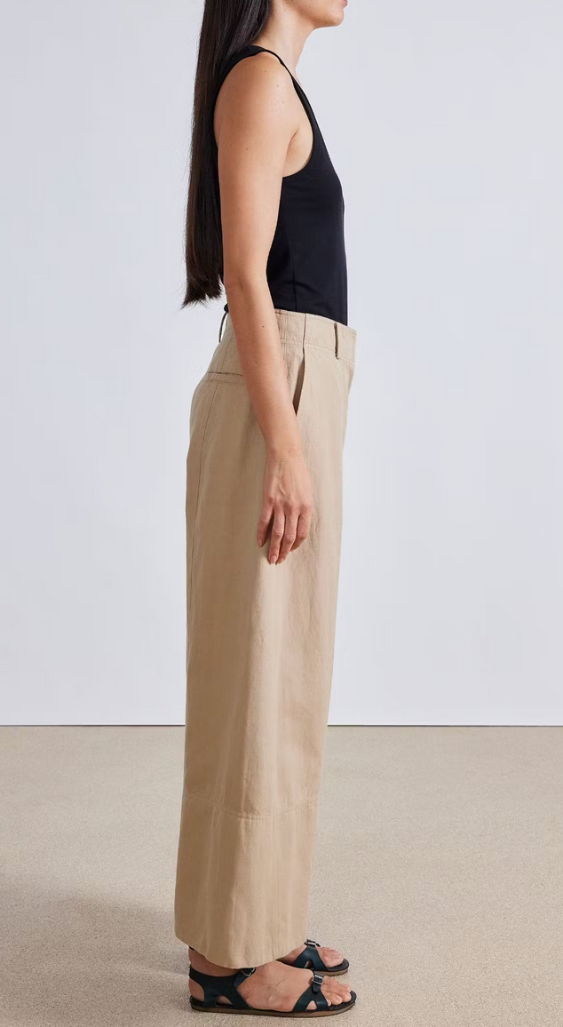 Malou wide leg pant desert