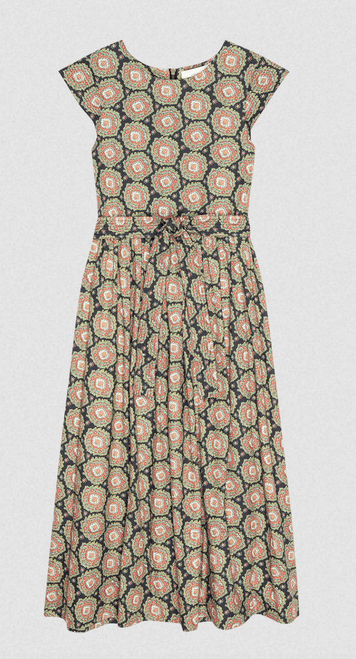the tulsa dress heirloom paisley