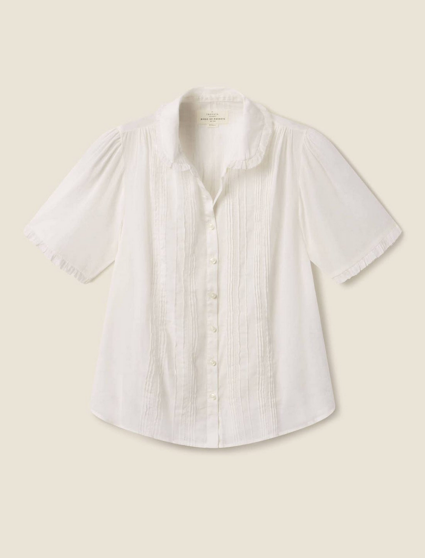 Millie blouse white voile
