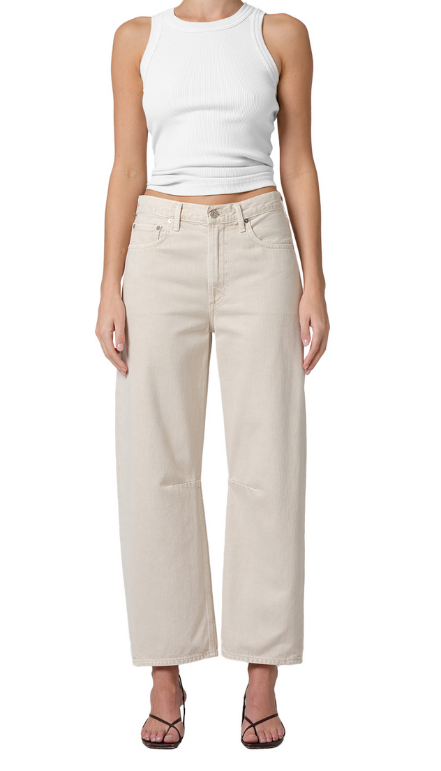 Miro relaxed jean in almondette