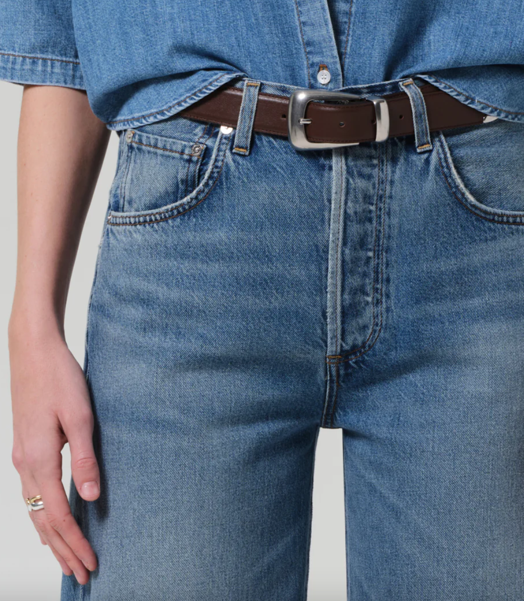 ayla raw hem crop in telegraph