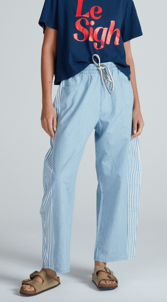 Cancun pant blue stripe