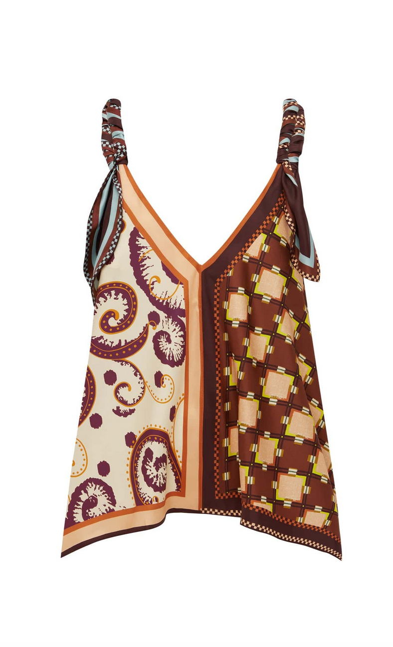 Wilson silk top