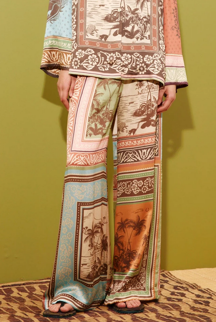Alberta silk pant