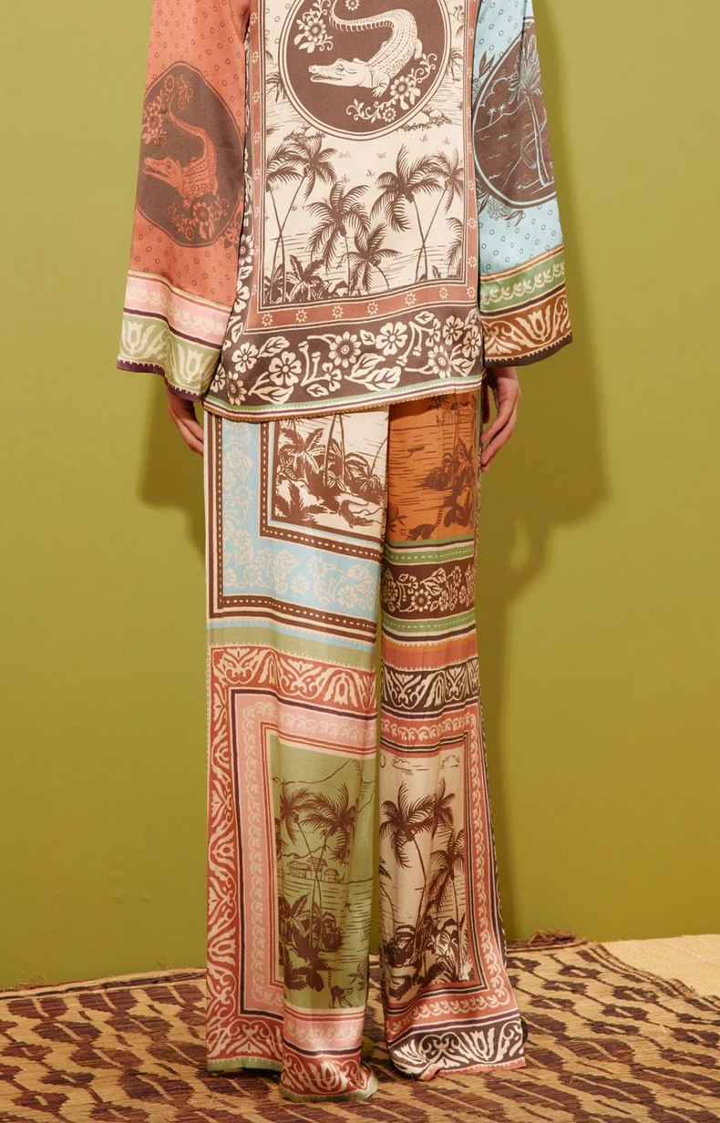 Alberta silk pant