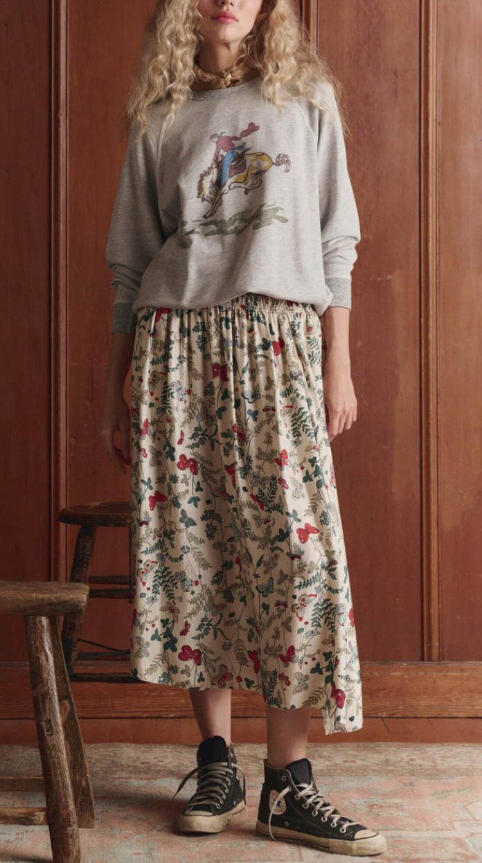 the canary skirt floating butterfly