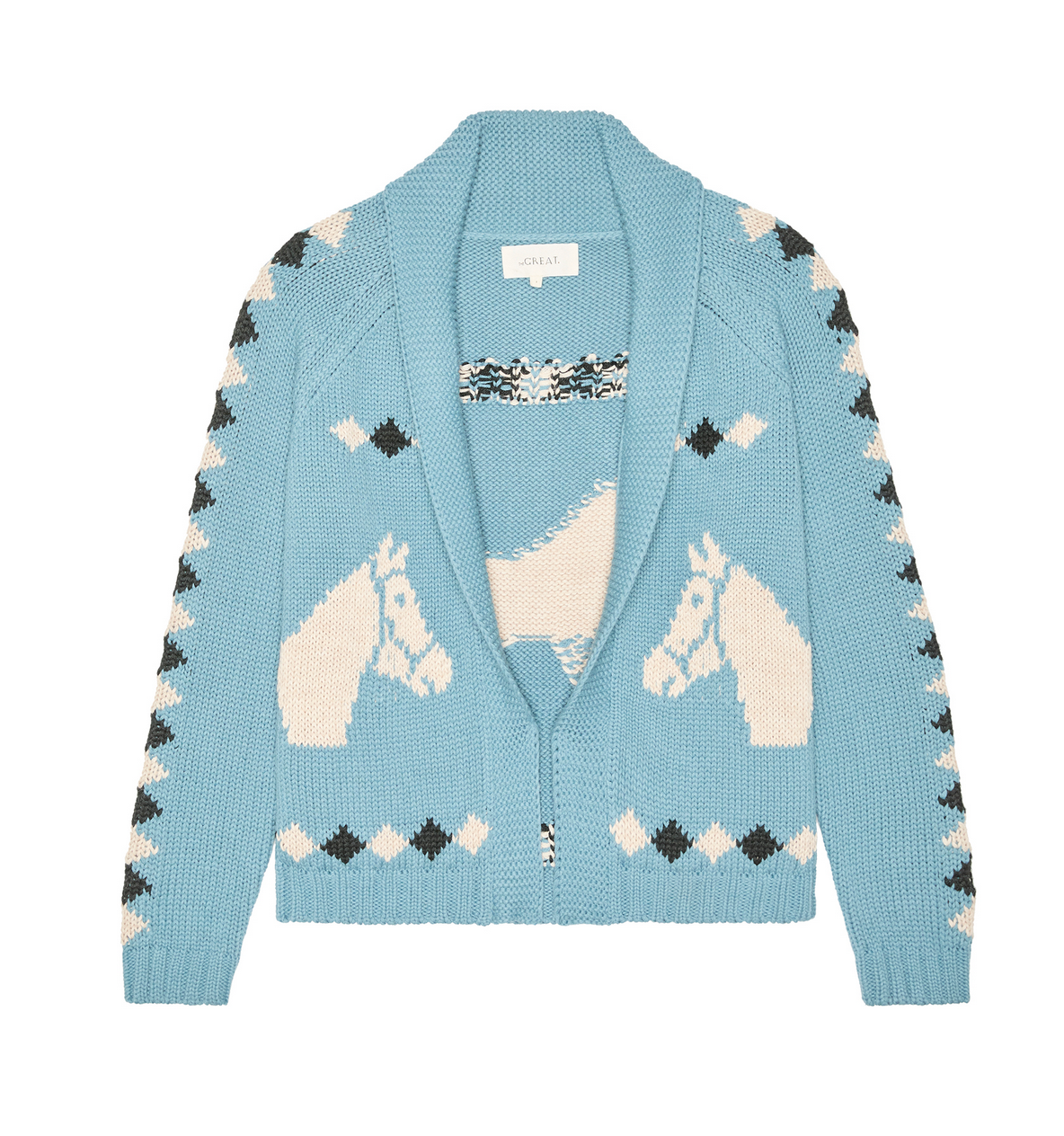 the stable lodge cardigan blue bell