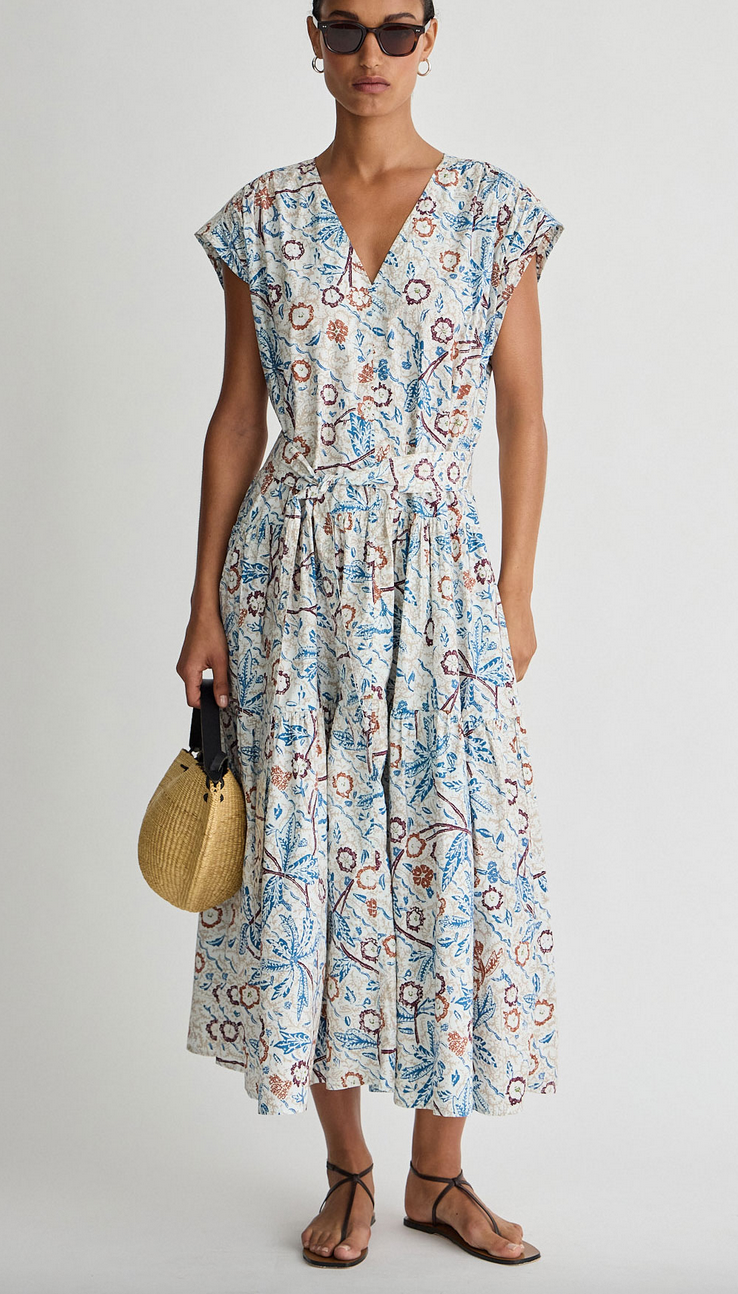 agathe tier maxi earthly delights batik