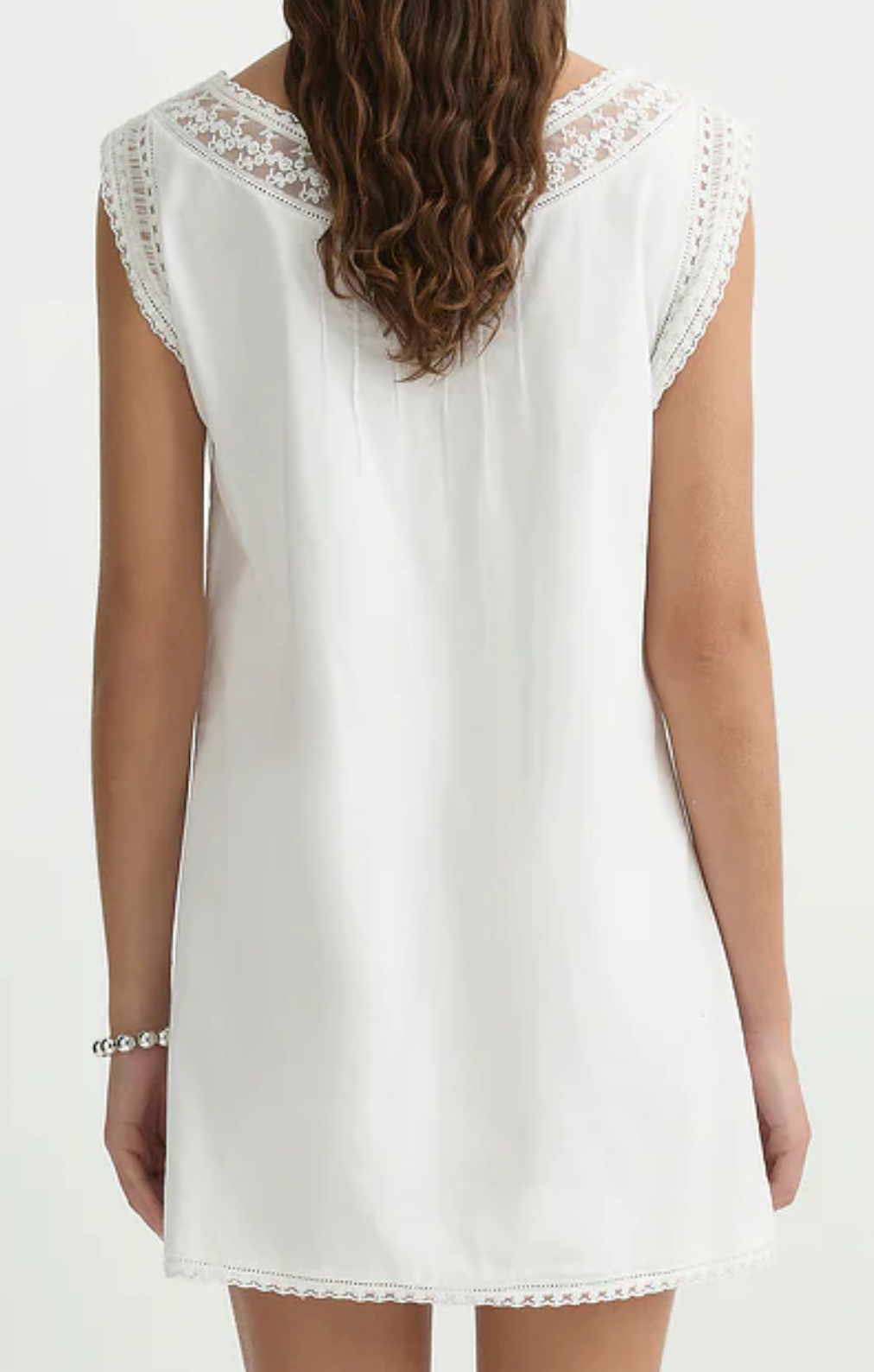 Danielle Mini Dress Vintage White