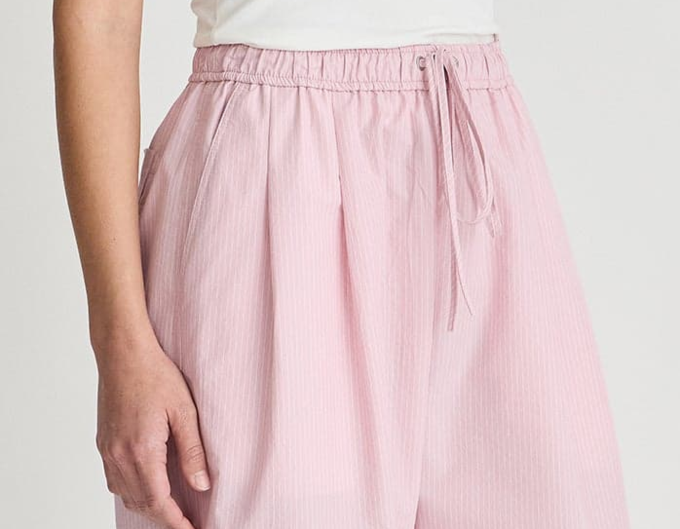 Everyday Pull On Pant Pink Taffy Stripe