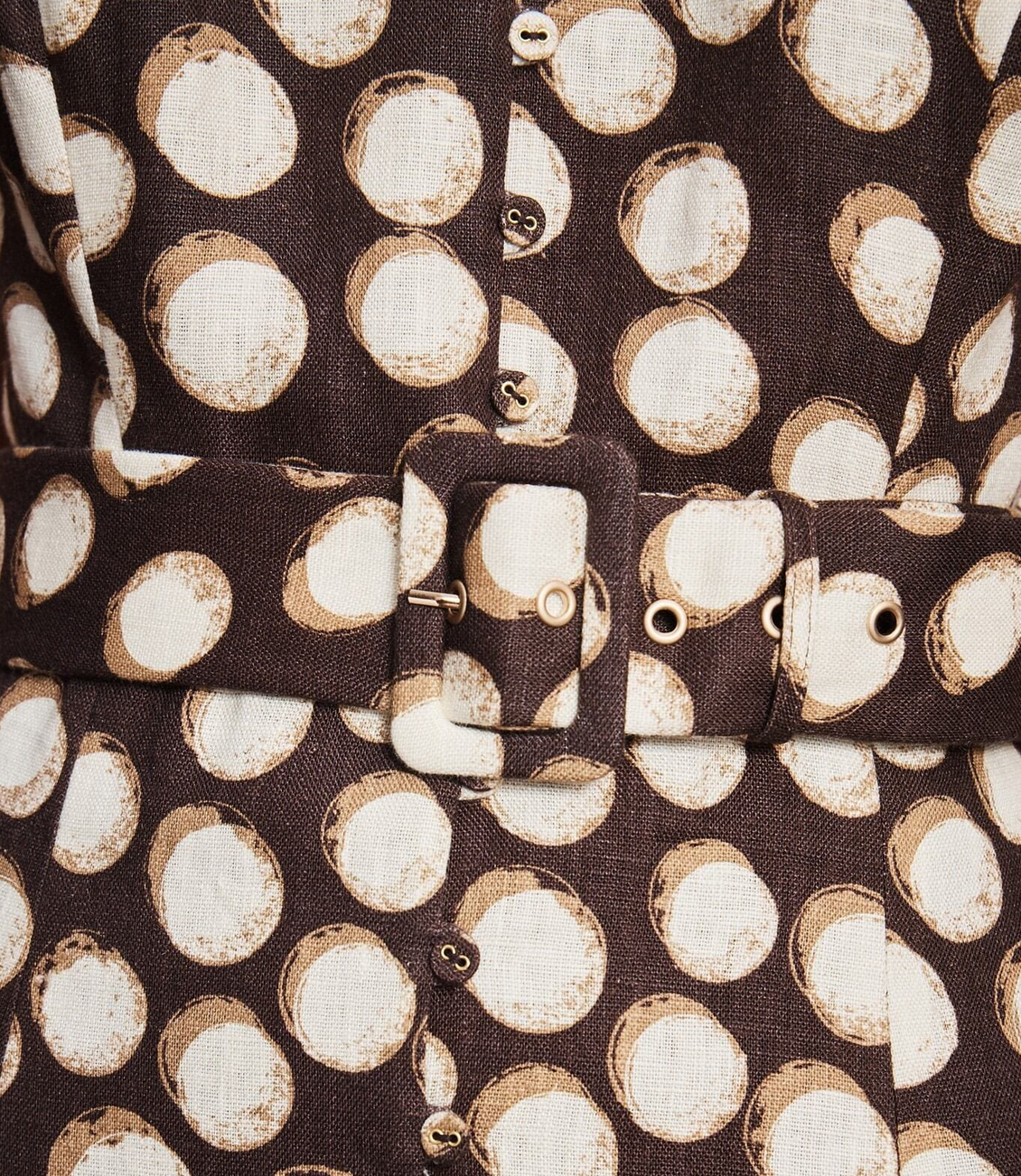 Paula midi dress chocolate