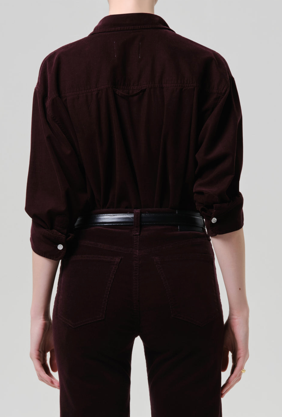 Kayla Shirt In Eggplant