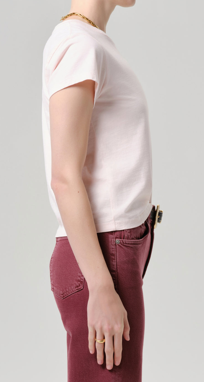 Kai Baby Tee In Pink Peppercorn