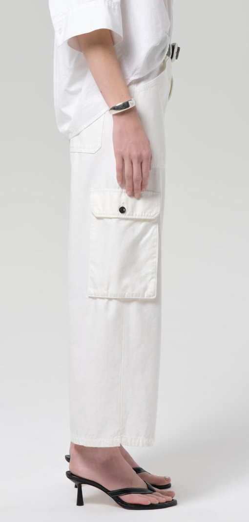 Thassos Twisted Seam Utility Pant In Pashmina