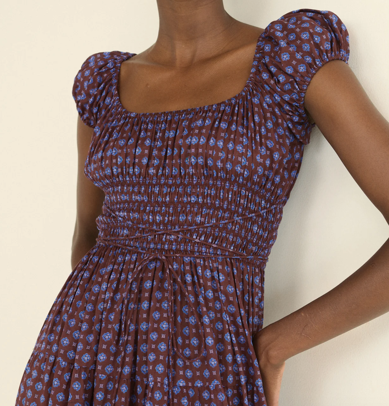 quinelle dress menorca foulard