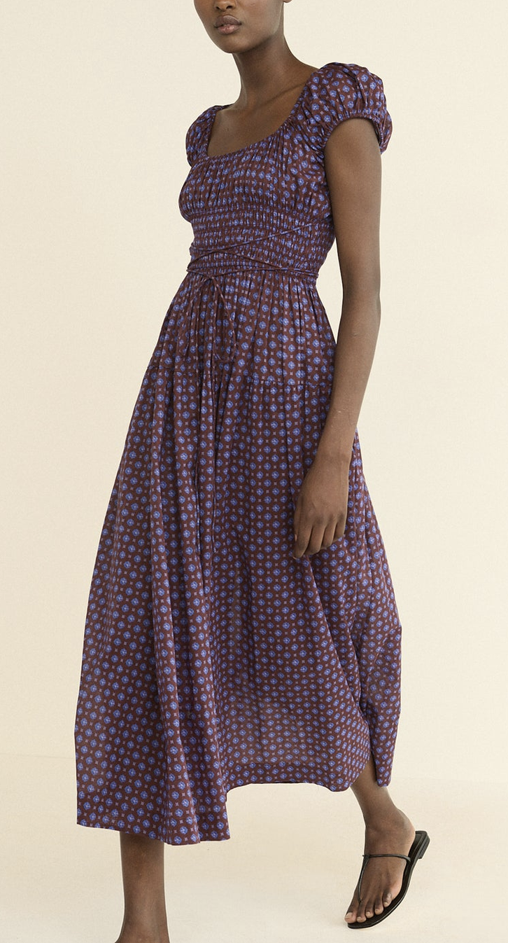 quinelle dress menorca foulard