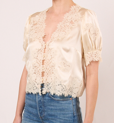 Idella top candlelight