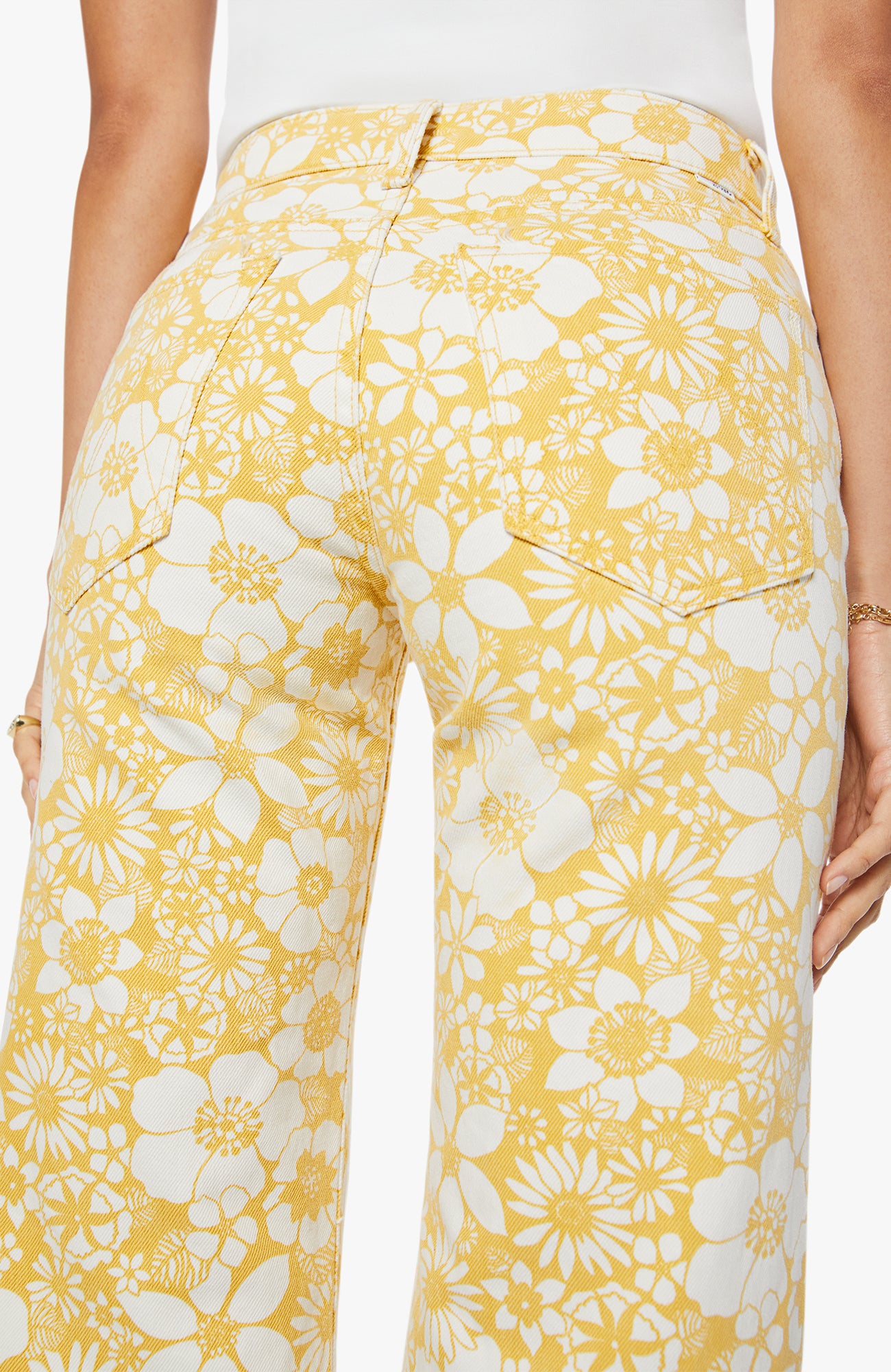 Mid-Rise Rambler Zip Ankle Floral Notes