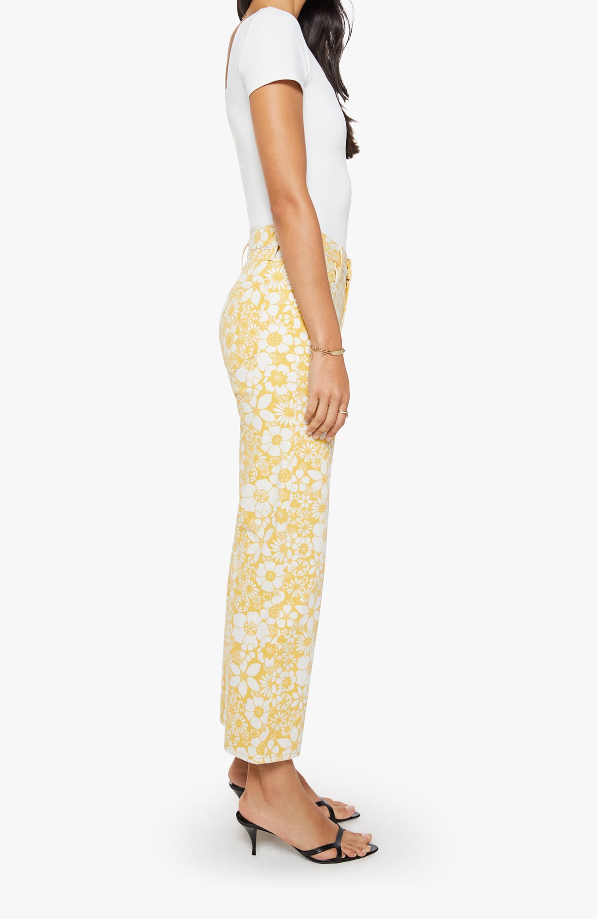 Mid-Rise Rambler Zip Ankle Floral Notes
