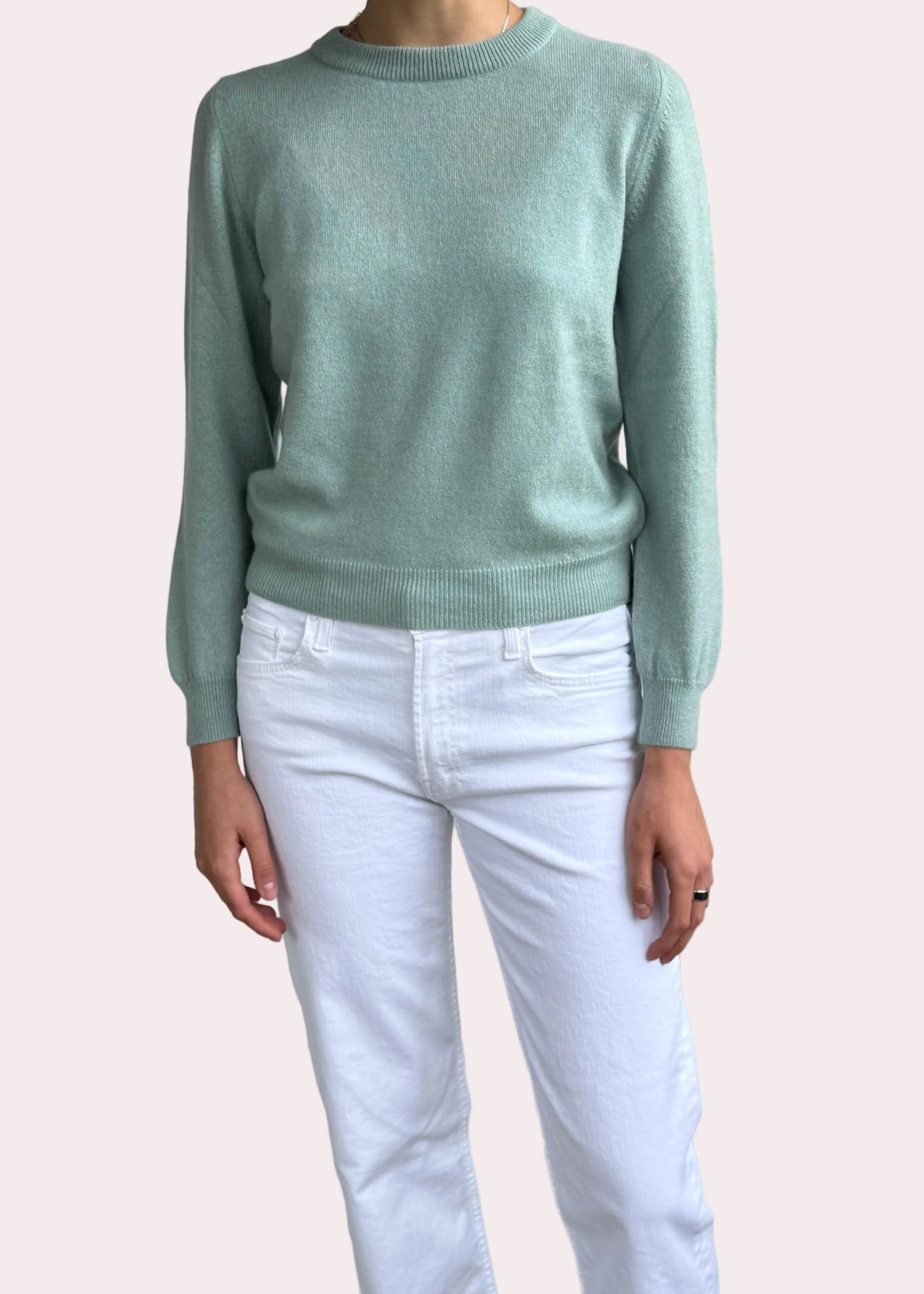 Classic crew cashmere sweater Dew