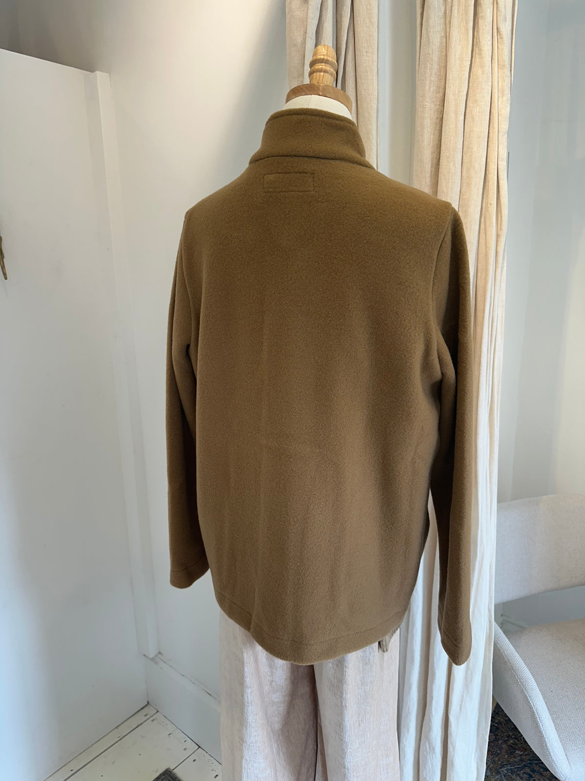 Giacca minos feltro camel