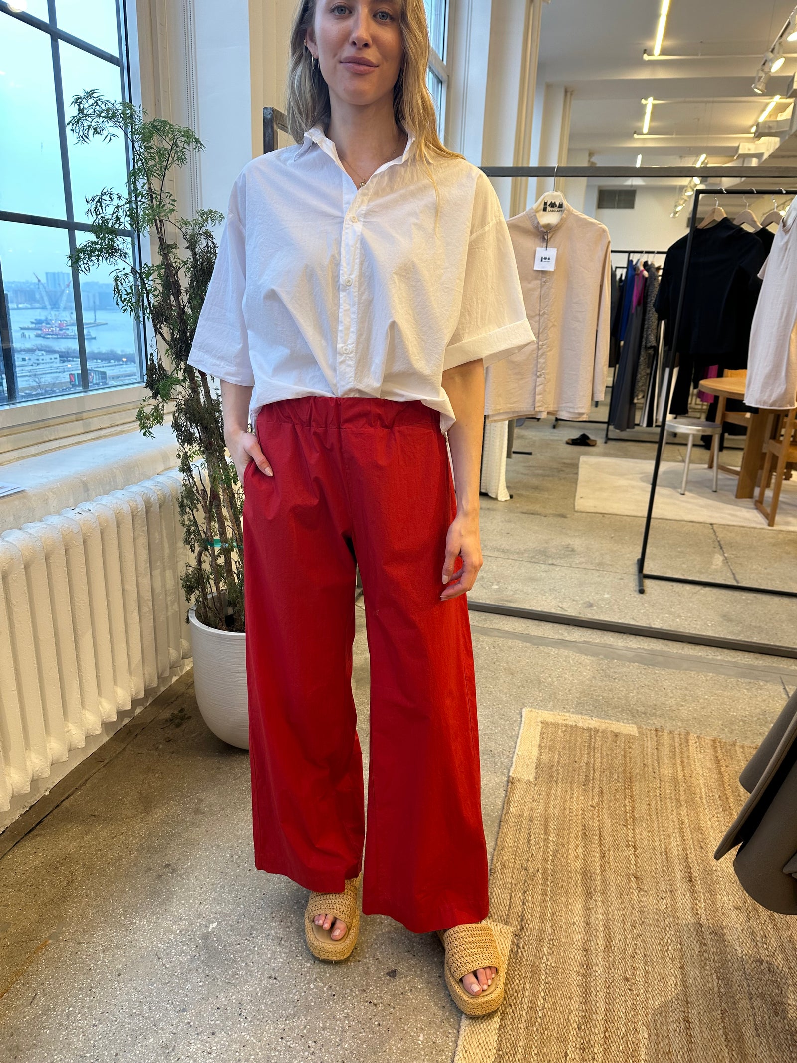 panta bake clara red