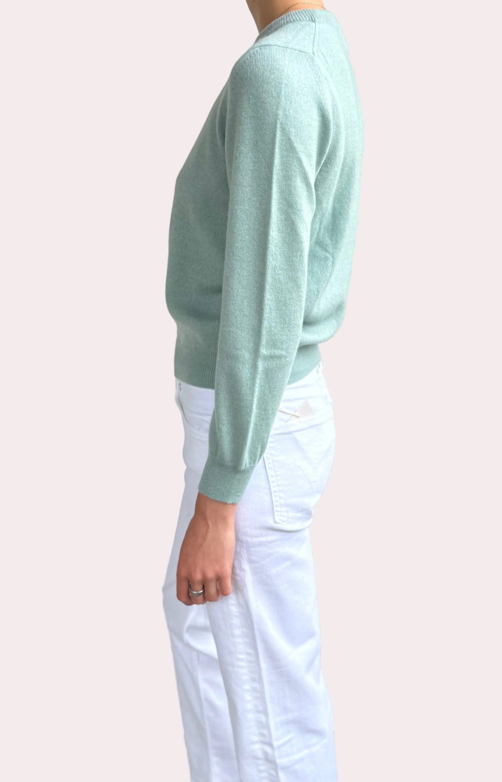 Classic crew cashmere sweater Dew
