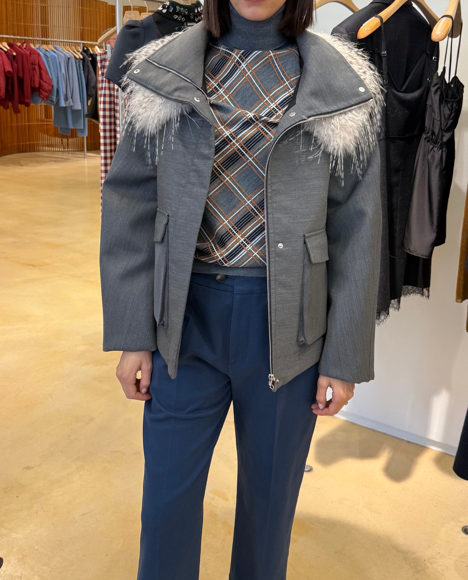 Bobby Jacket Grey