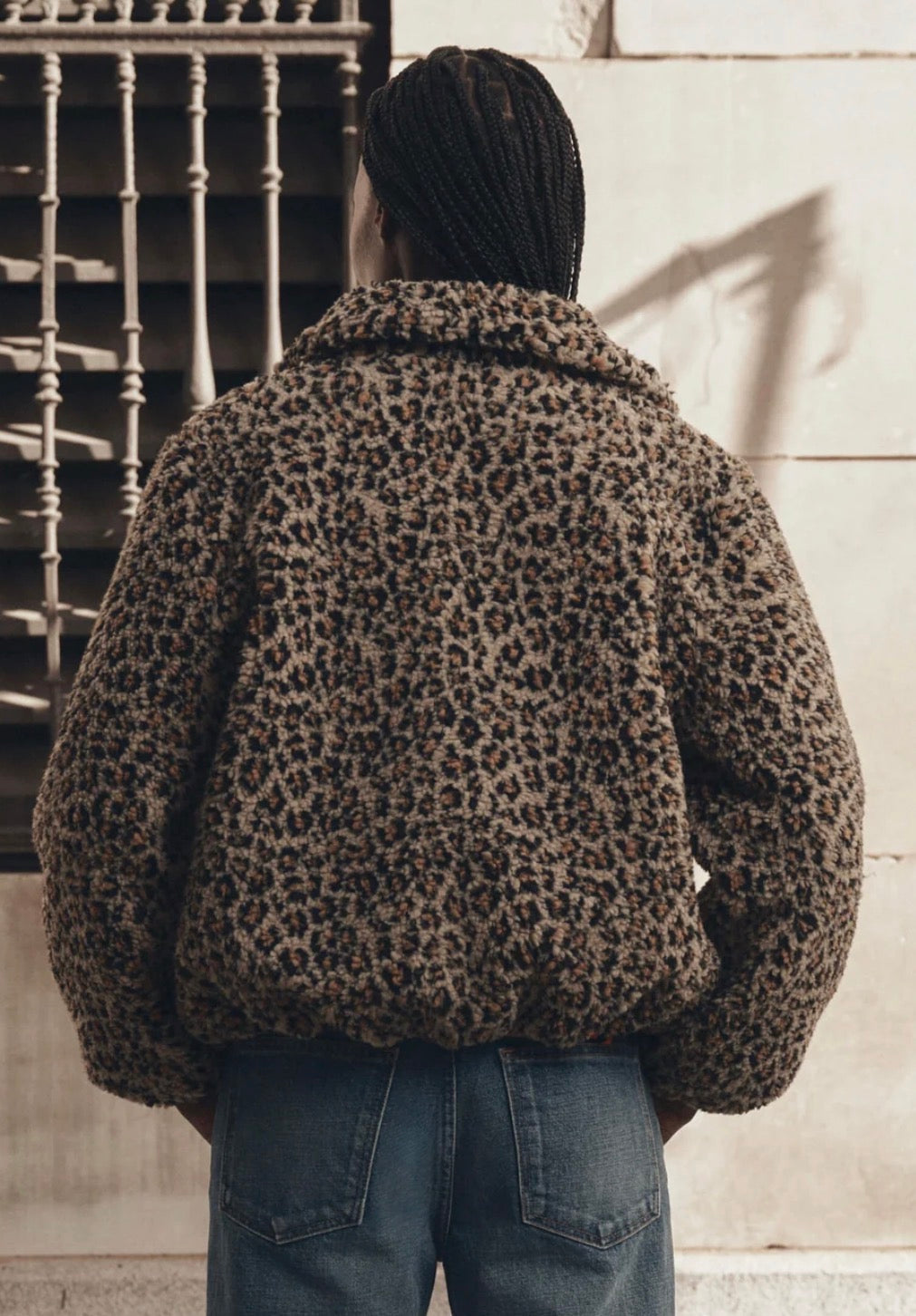 The Vail Jacket Tan Leopard