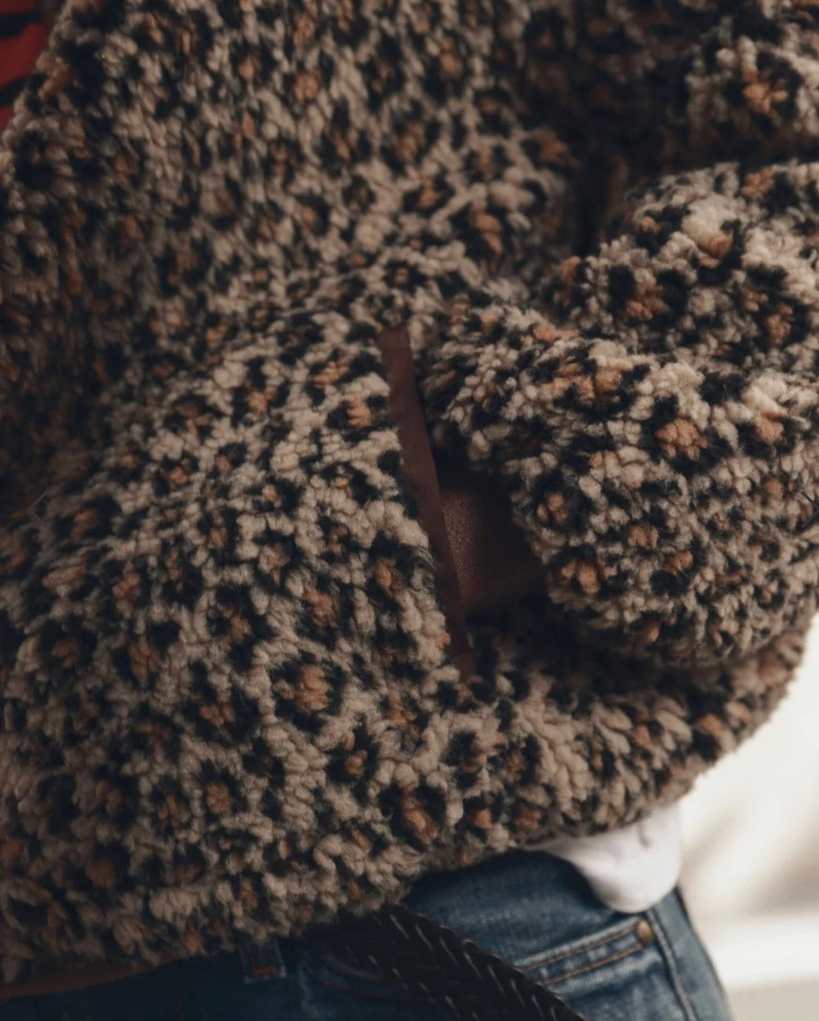 The Vail Jacket Tan Leopard