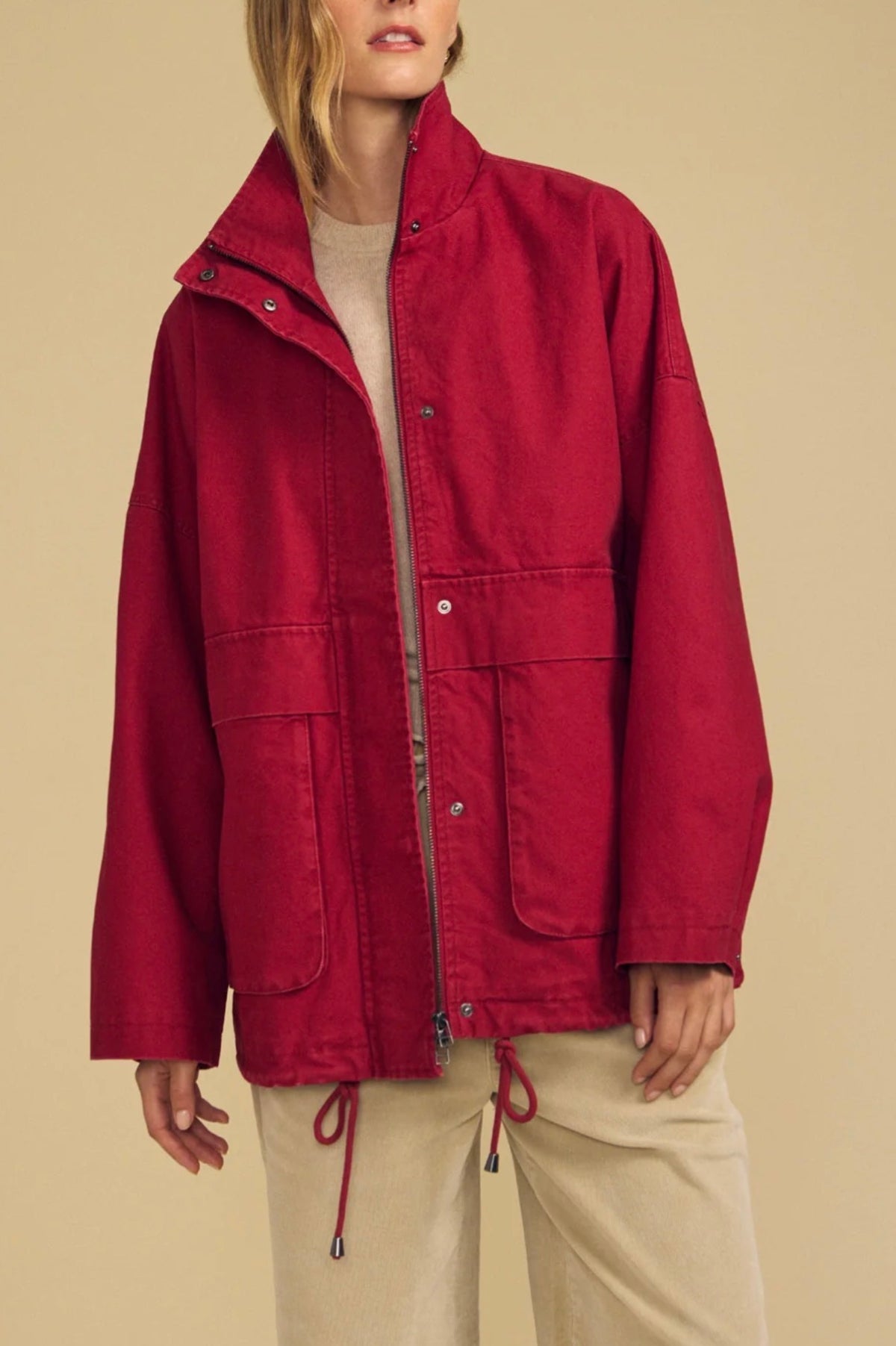 Hunter Jacket Crimson