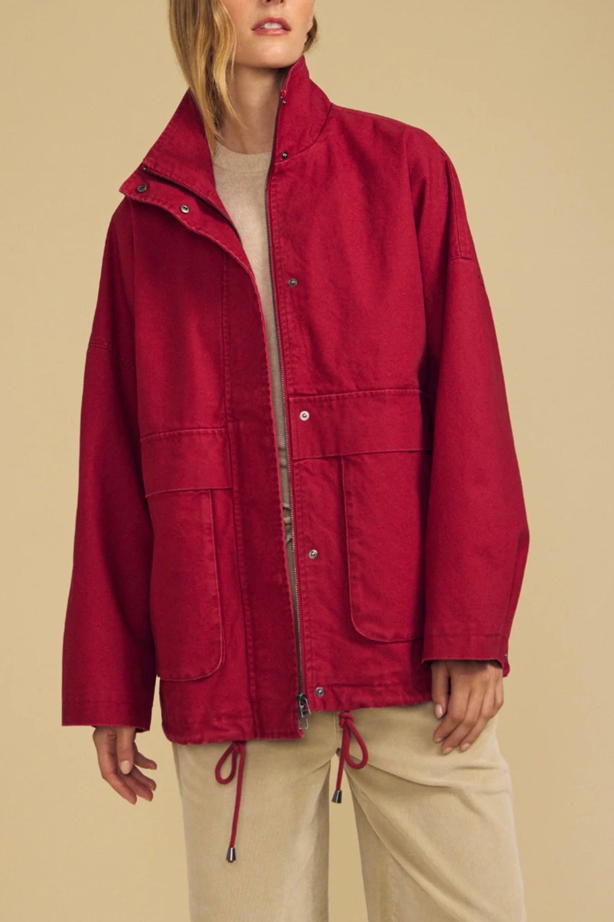 Hunter Jacket Crimson