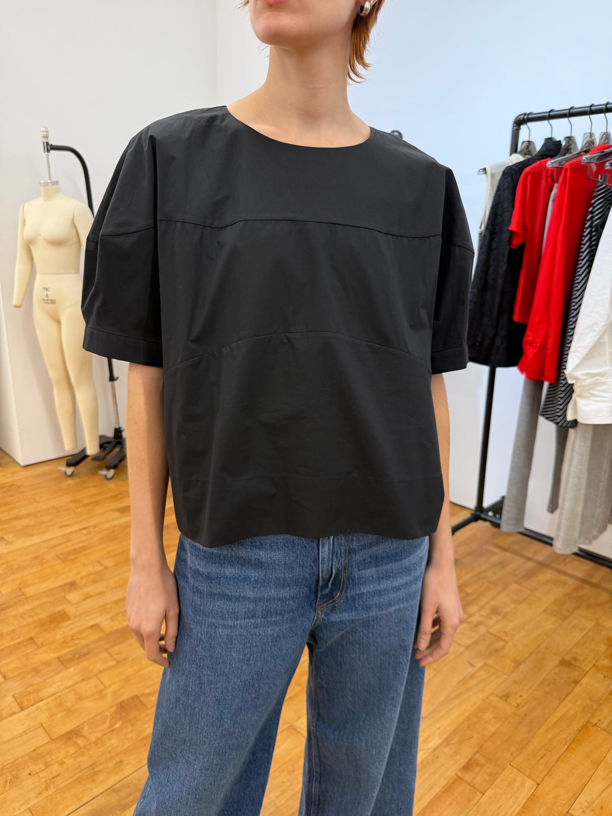 rugby top black