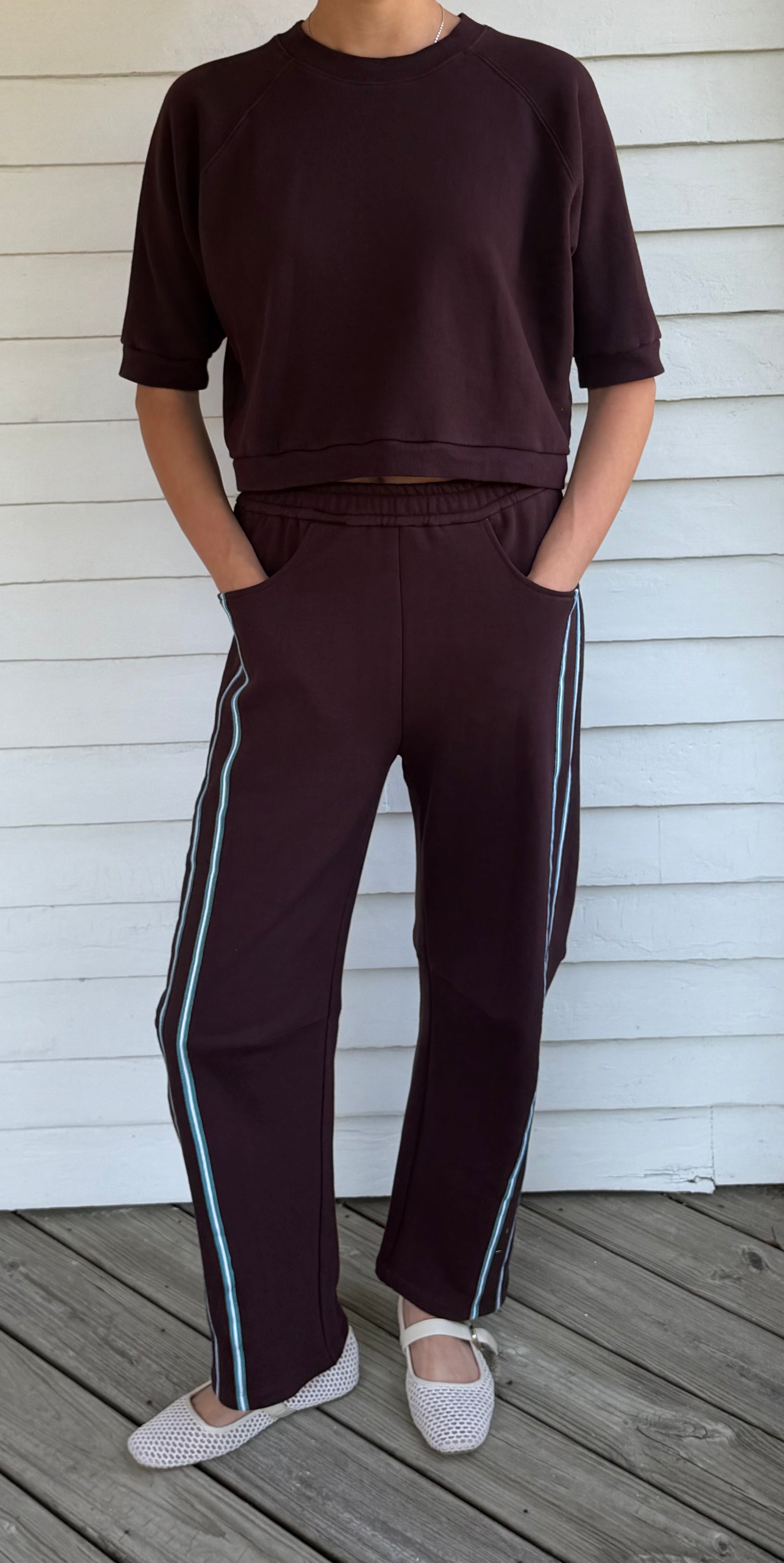 field pant in merlot