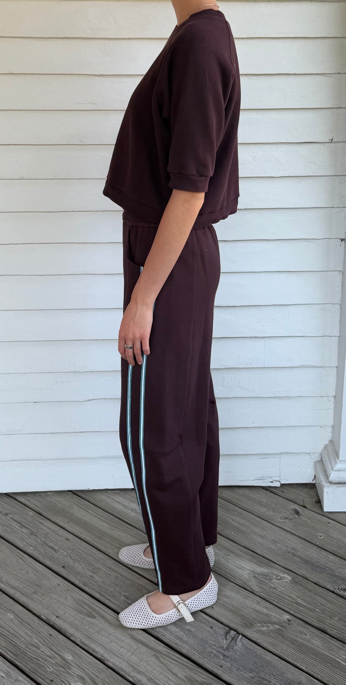 field pant in merlot