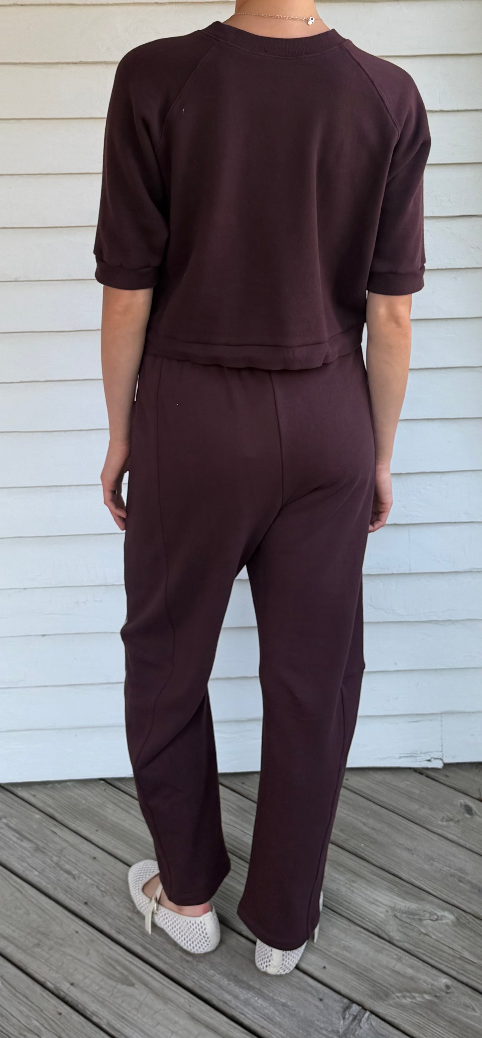 field pant in merlot