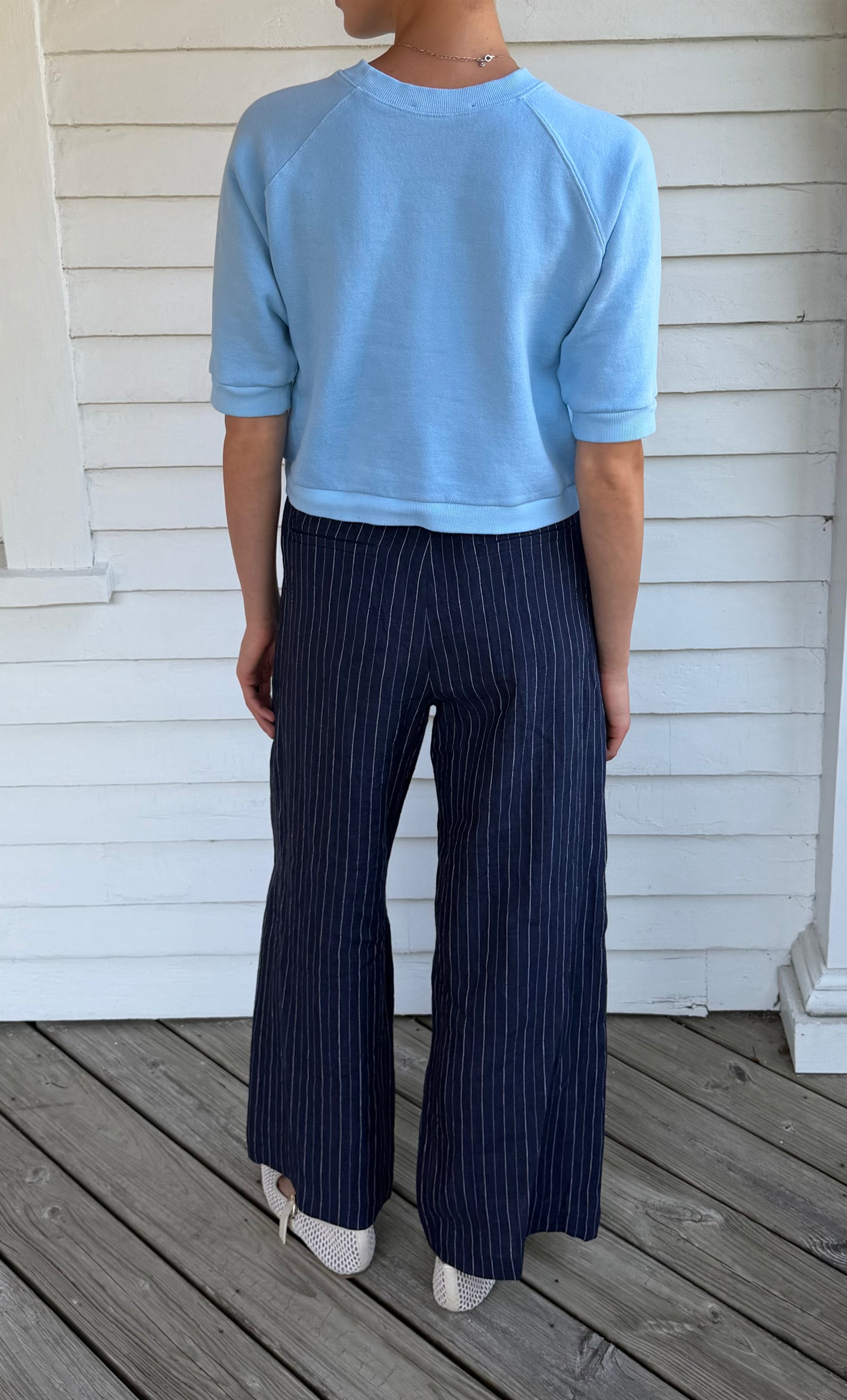 Emily sweatshirt in chambray