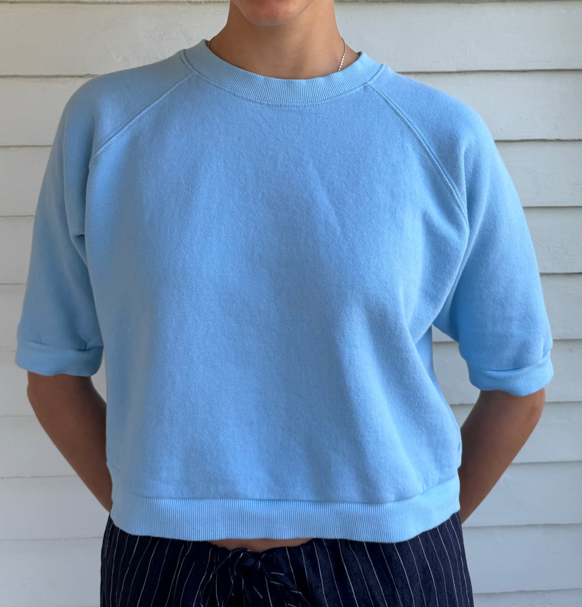Emily sweatshirt in chambray