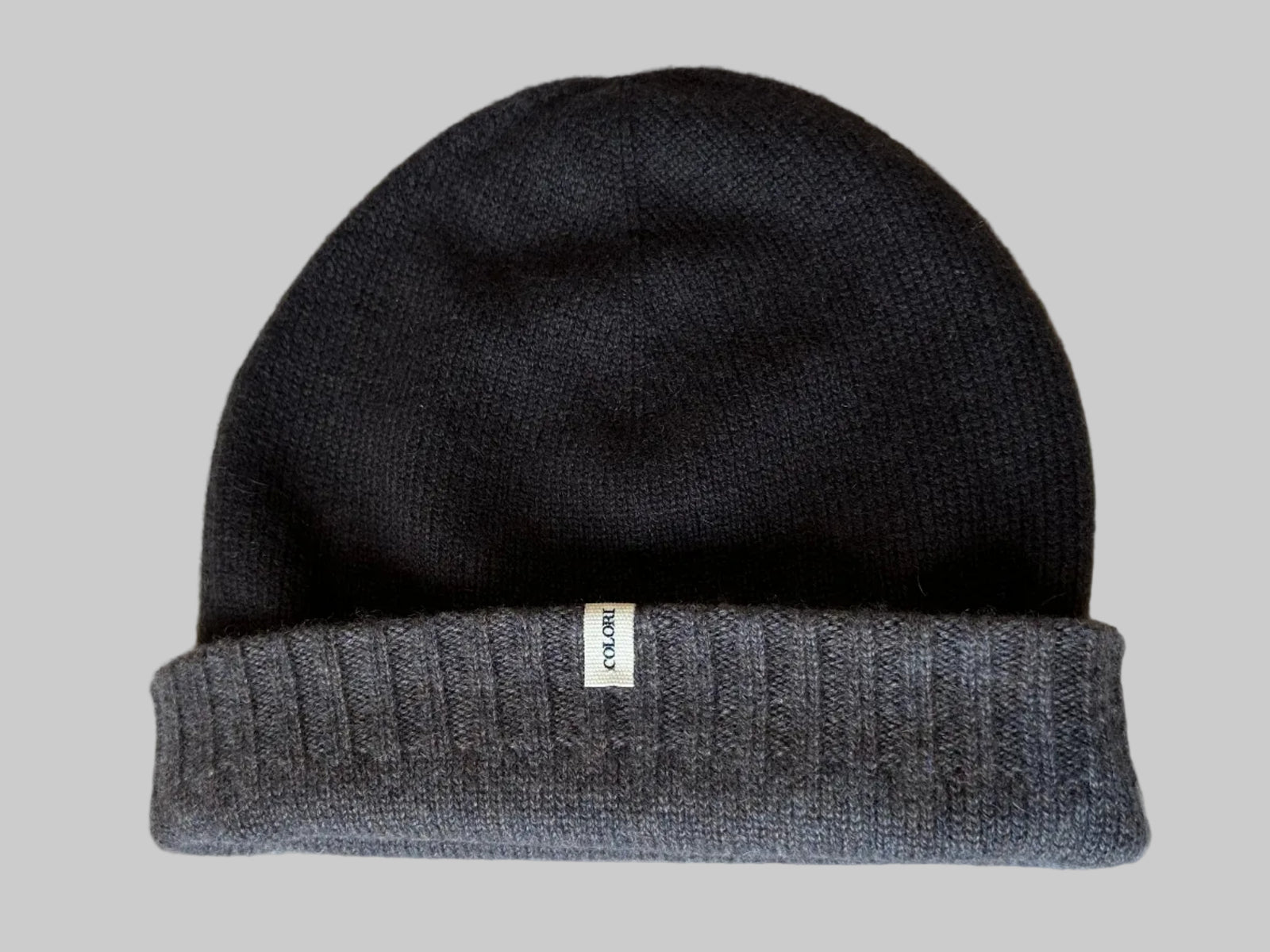 Cashmere Reversible Beanie Blackwood & Beaver