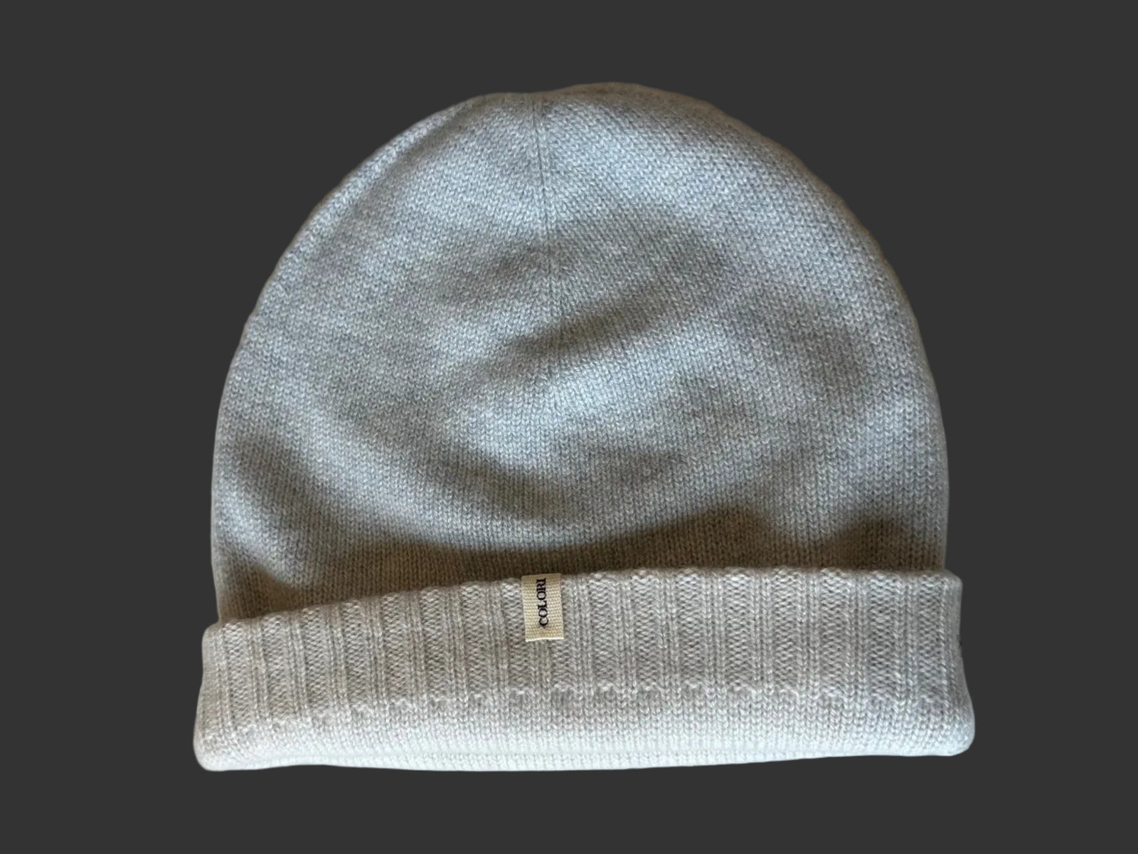Cashmere Reversible Beanie Dust & Stucco