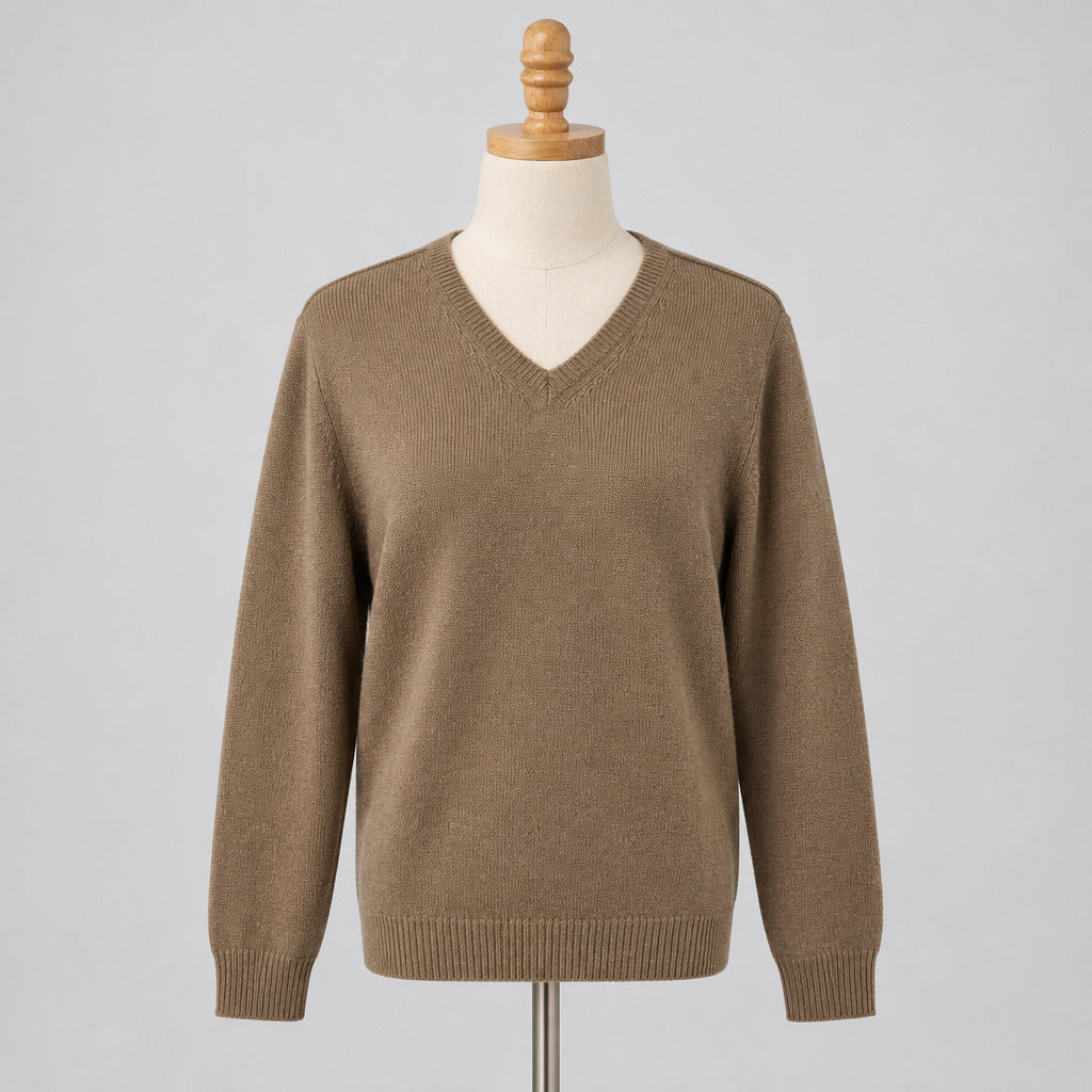 Jovie cashmere sweater fawn