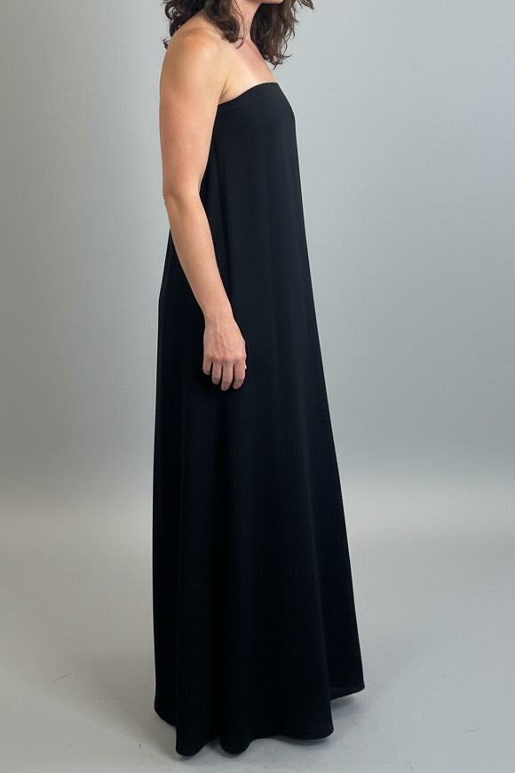 Arden Strapless Maxi Dress Black