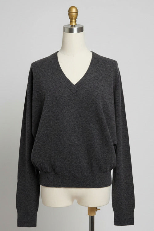 V Sweater 1/1 Vulcano melange