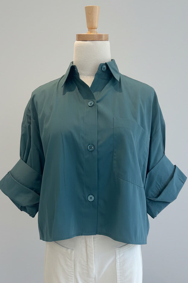Next Ex shirt sea pine