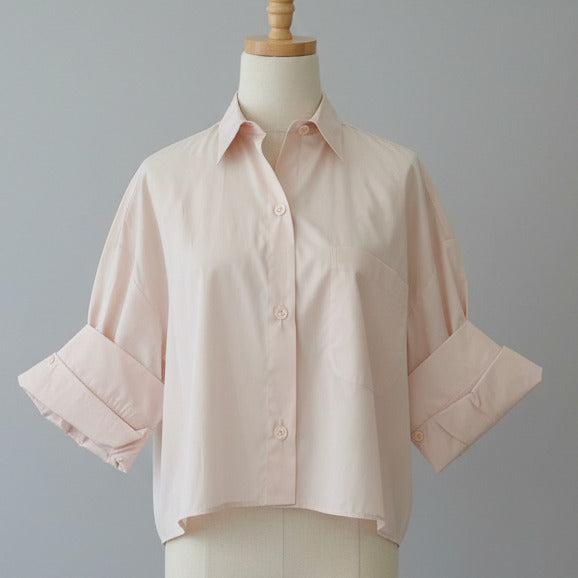 Next Ex shirt creme de peche