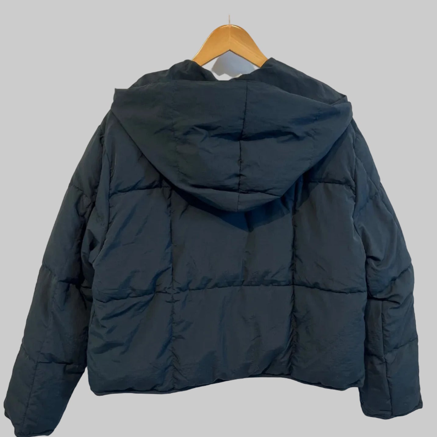 Haru puffer darkest green