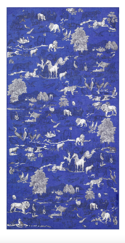 Reverie scarf blue
